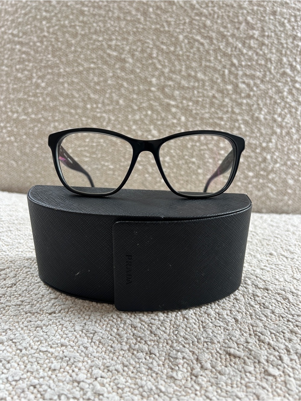Prada Journal Black Women glasses